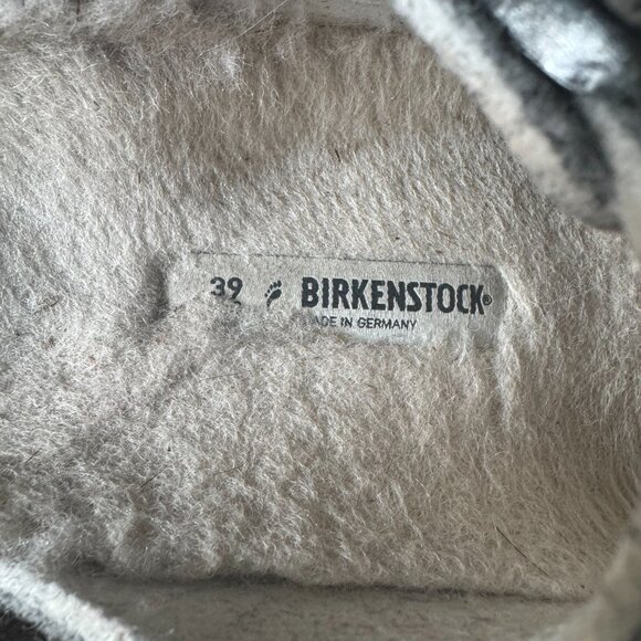 Grey Felt Birkenstock Arizona.  Size 39. - Picture 4 of 5